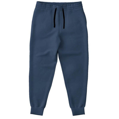 Medium-Dark Fully-Muted Blue Joggers (IB2-FM-MD) - Front