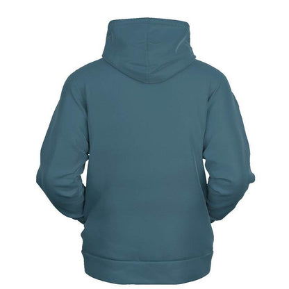 Medium-Dark Fully-Muted Cyan Hoodie (BC2-FM-MD) - Ghost Back