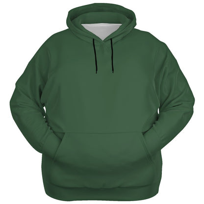 Medium-Dark Fully-Muted Green Hoodie PLUS (G-FM-MD) - Ghost Front PLUS