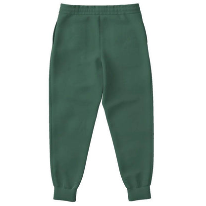 Medium-Dark Fully-Muted Green Joggers (BGG2-FM-MD) - Back