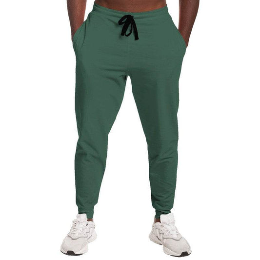 Medium-Dark Fully-Muted Green Joggers (BGG2-FM-MD) - Man Front