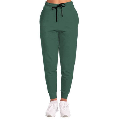 Medium-Dark Fully-Muted Green Joggers (BGG2-FM-MD) - Woman Front
