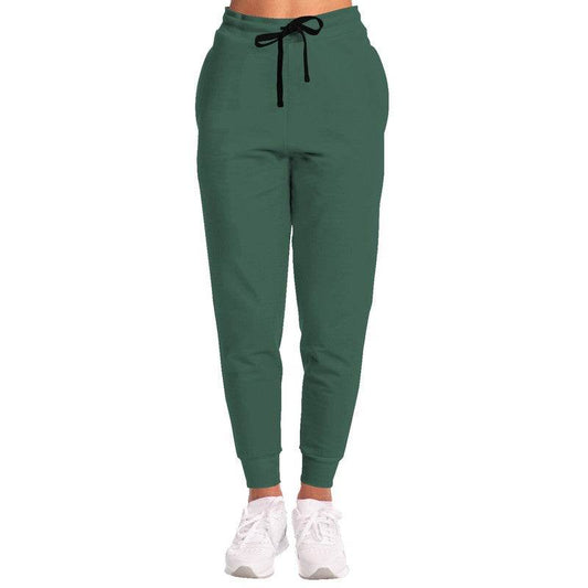 Medium-Dark Fully-Muted Green Joggers (BGG2-FM-MD) - Woman Front