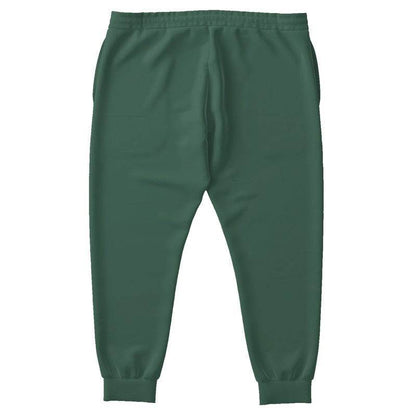 Medium-Dark Fully-Muted Green Joggers PLUS (BGG2-FM-MD) - Back PLUS