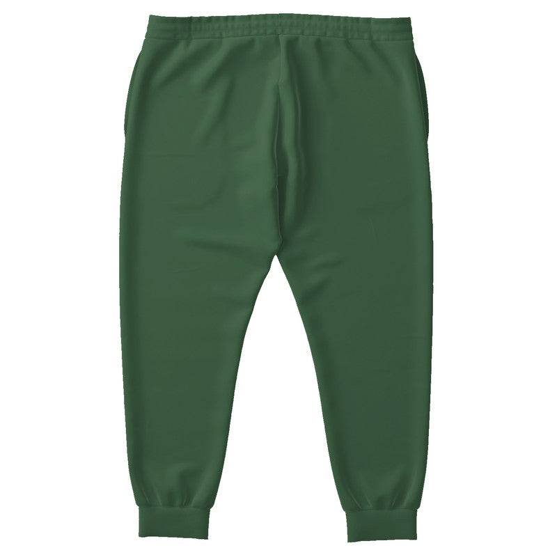 Medium-Dark Fully-Muted Green Joggers PLUS (G-FM-MD) - Back PLUS
