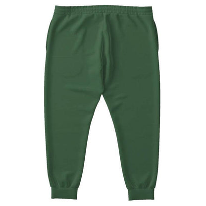 Medium-Dark Fully-Muted Green Joggers PLUS (G-FM-MD) - Back PLUS
