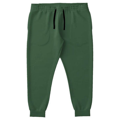 Medium-Dark Fully-Muted Green Joggers PLUS (G-FM-MD) - Front PLUS