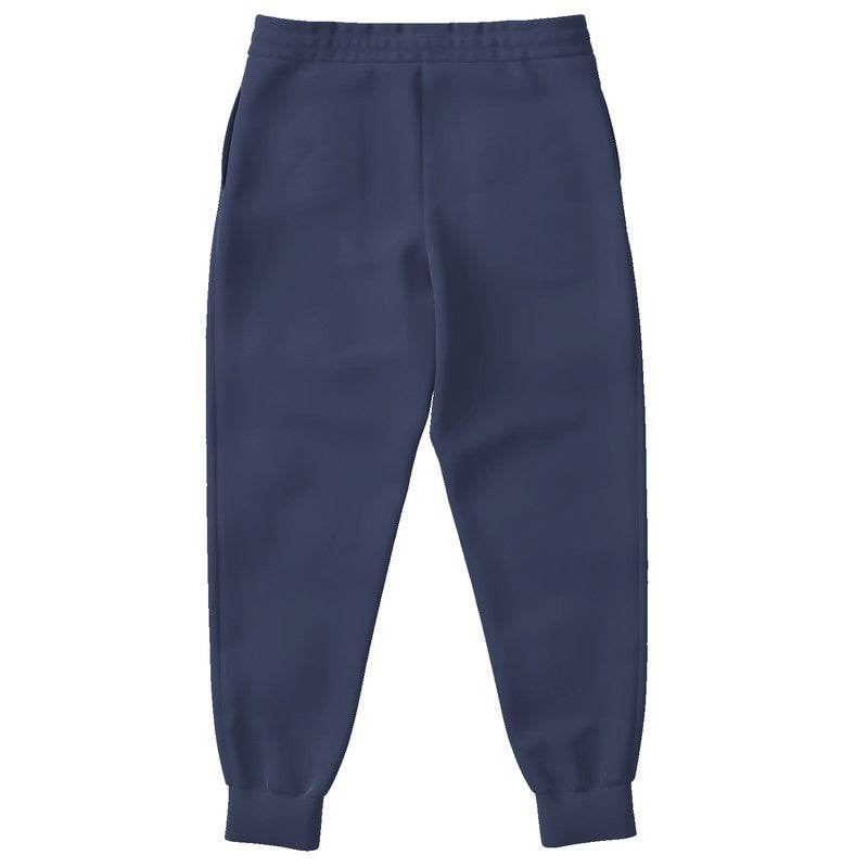 Medium-Dark Fully-Muted Indigo Joggers (I-FM-MD) - Back