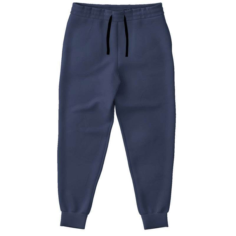 Medium-Dark Fully-Muted Indigo Joggers (I-FM-MD) - Front
