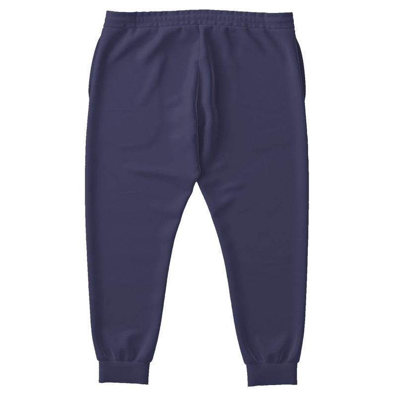 Medium-Dark Fully-Muted Indigo Joggers PLUS (PUI2-FM-MD) - Back PLUS