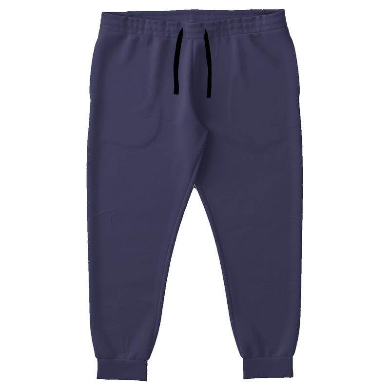 Medium-Dark Fully-Muted Indigo Joggers PLUS (PUI2-FM-MD) - Front PLUS