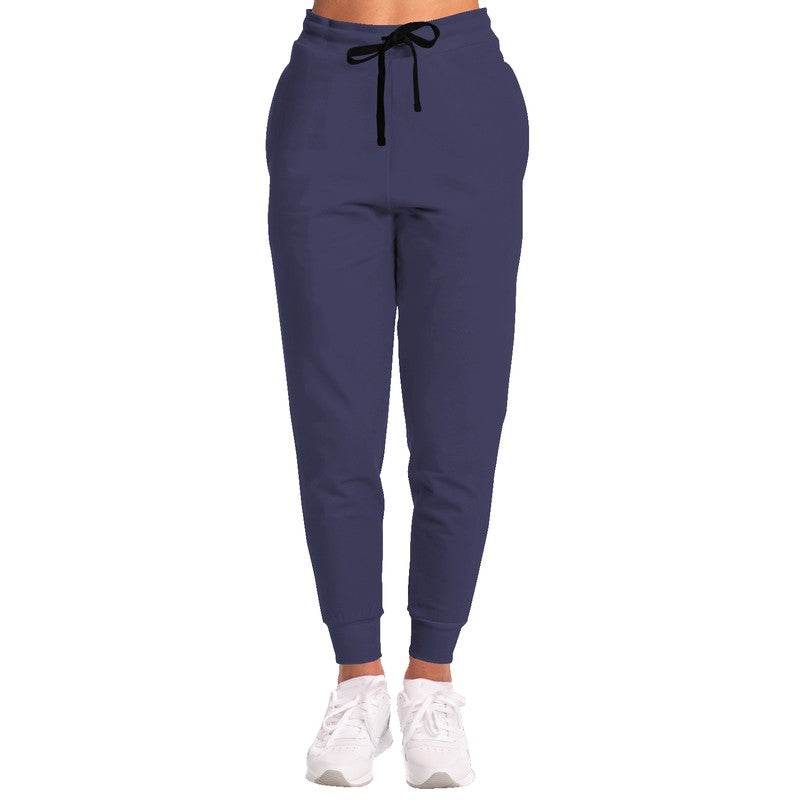 Medium-Dark Fully-Muted Indigo Joggers (PUI2-FM-MD) - Woman Front