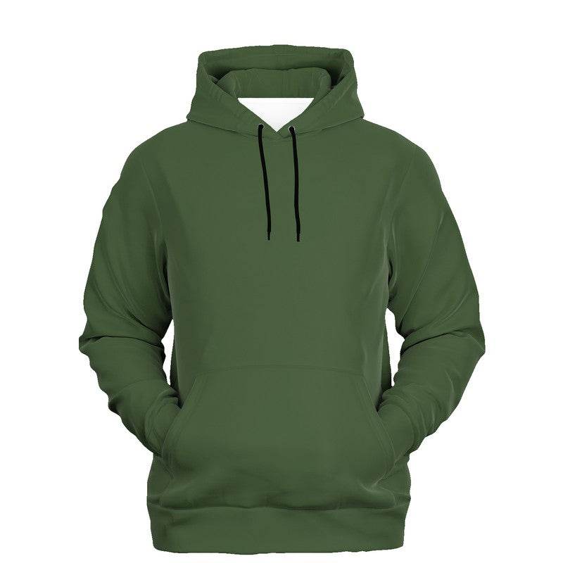 Medium-Dark Fully-Muted Lime Hoodie (GL2-FM-MD) - Ghost Front