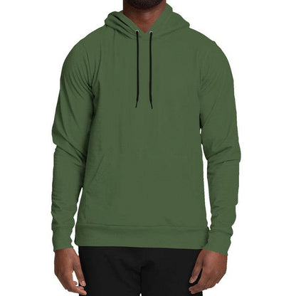 Medium-Dark Fully-Muted Lime Hoodie (GL2-FM-MD) - Man Front