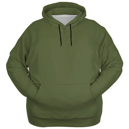 Medium-Dark Fully-Muted Lime Hoodie PLUS (L-FM-MD) - Ghost Front PLUS