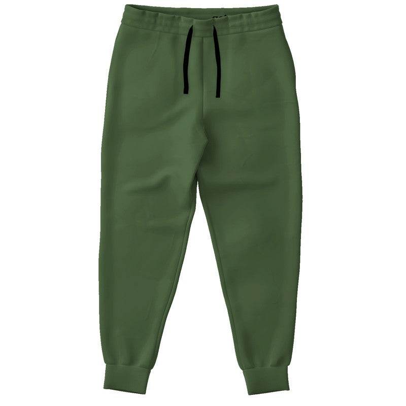 Medium-Dark Fully-Muted Lime Joggers (GL2-FM-MD) - Front