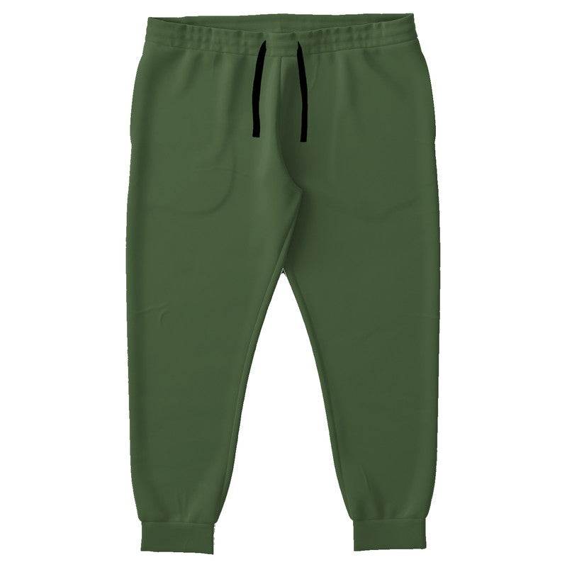 Medium-Dark Fully-Muted Lime Joggers PLUS (GL2-FM-MD) - Front PLUS