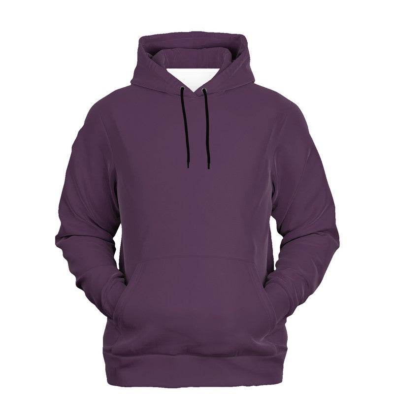 Medium-Dark Fully-Muted Magenta Hoodie (M-FM-MD) - Ghost Front