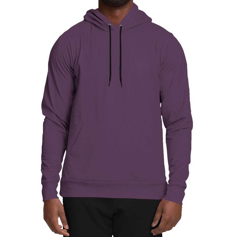 Medium-Dark Fully-Muted Magenta Hoodie (M-FM-MD) - Man Front