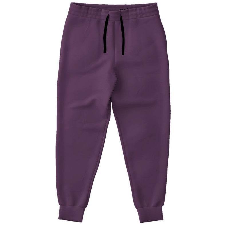 Medium-Dark Fully-Muted Magenta Joggers (M-FM-MD) - Front