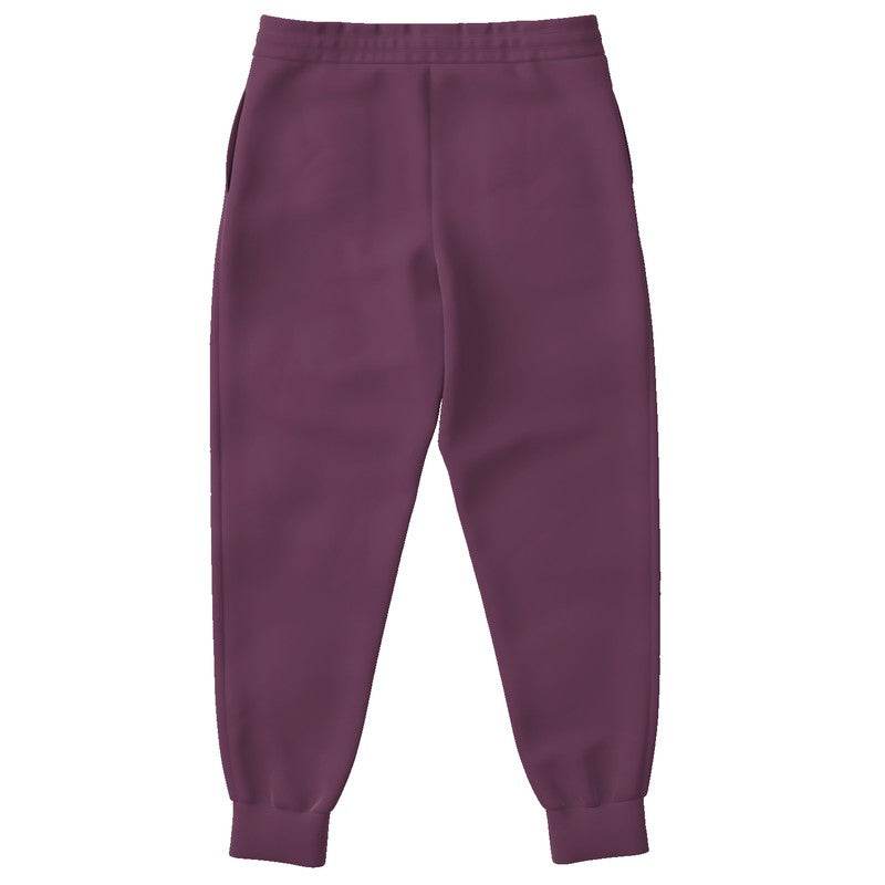 Medium-Dark Fully-Muted Magenta Joggers (PIM2-FM-MD) - Back
