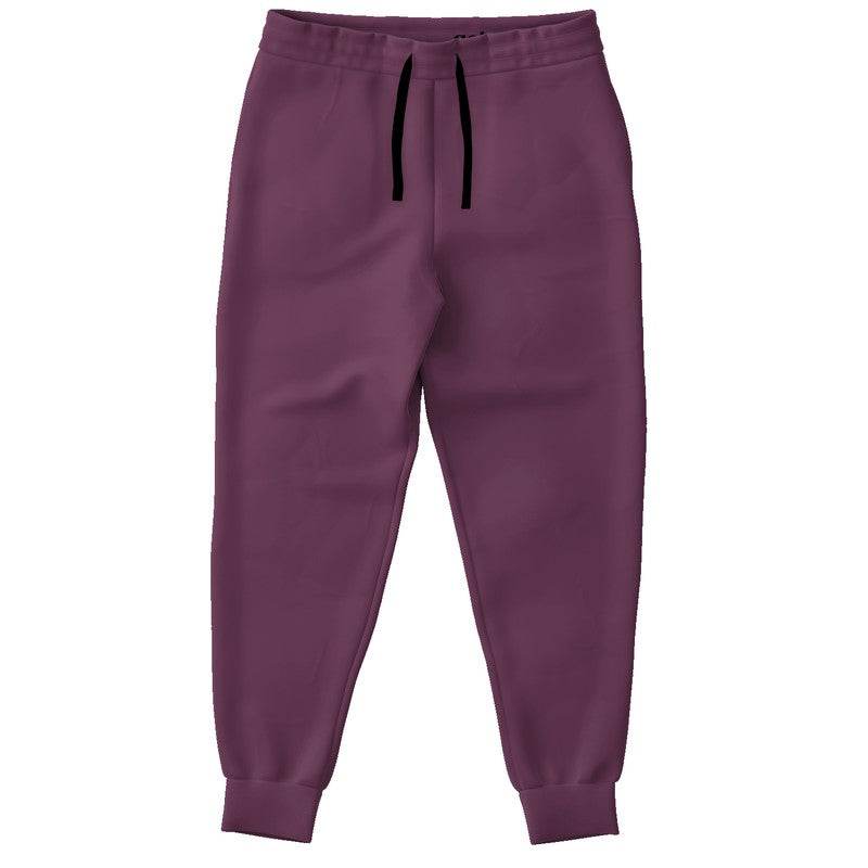 Medium-Dark Fully-Muted Magenta Joggers (PIM2-FM-MD) - Front
