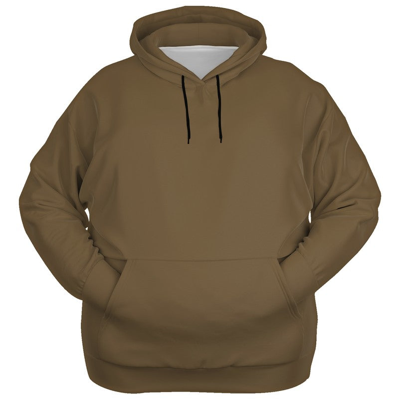 Medium-Dark Fully-Muted Orange Hoodie PLUS (YO2-FM-MD) - Ghost Front PLUS