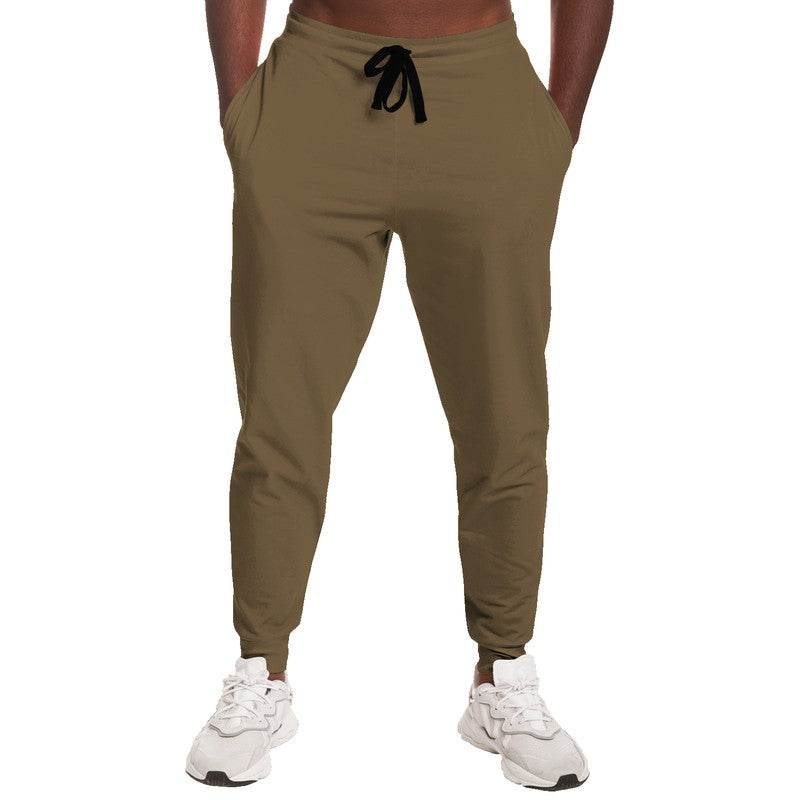 Medium-Dark Fully-Muted Orange Joggers (YO2-FM-MD) - Man Front