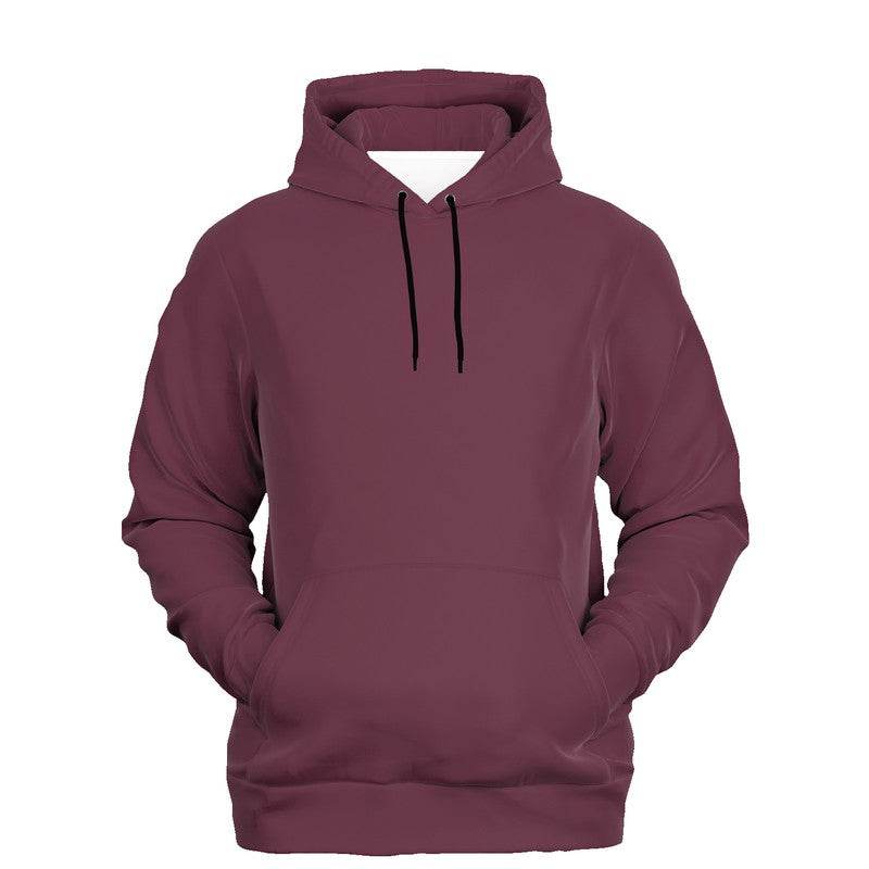 Medium-Dark Fully-Muted Pink Hoodie (PI-FM-MD) - Ghost Front
