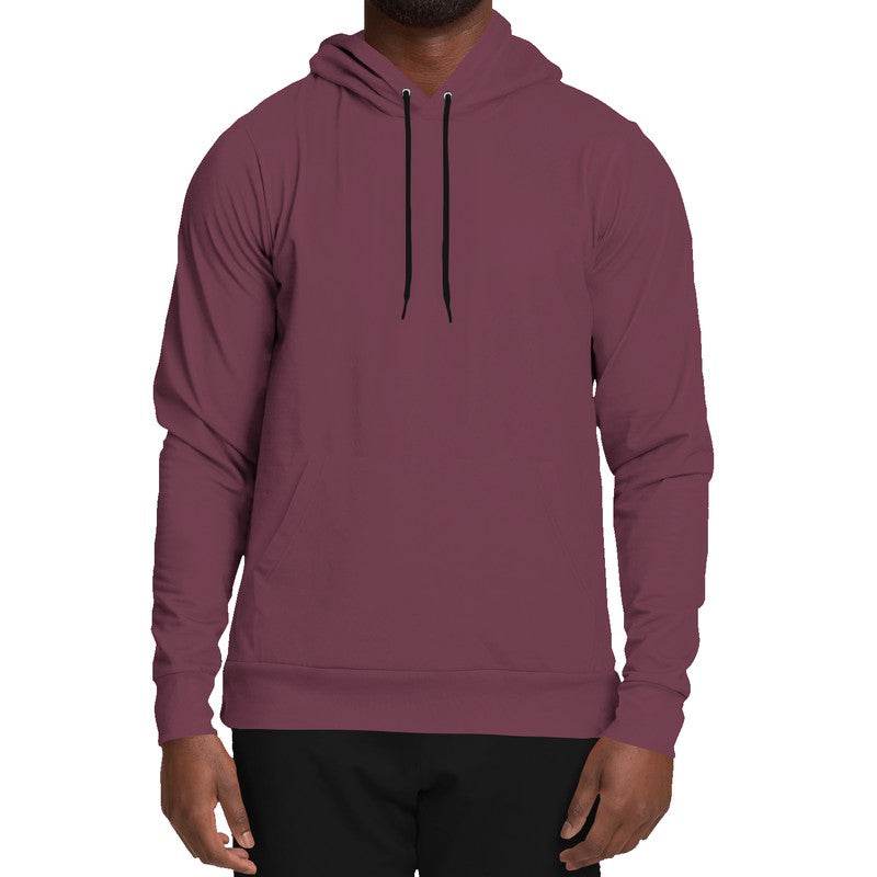 Medium-Dark Fully-Muted Pink Hoodie (PI-FM-MD) - Man Front