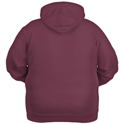 Medium-Dark Fully-Muted Pink Hoodie PLUS (PI-FM-MD) - Ghost Back PLUS