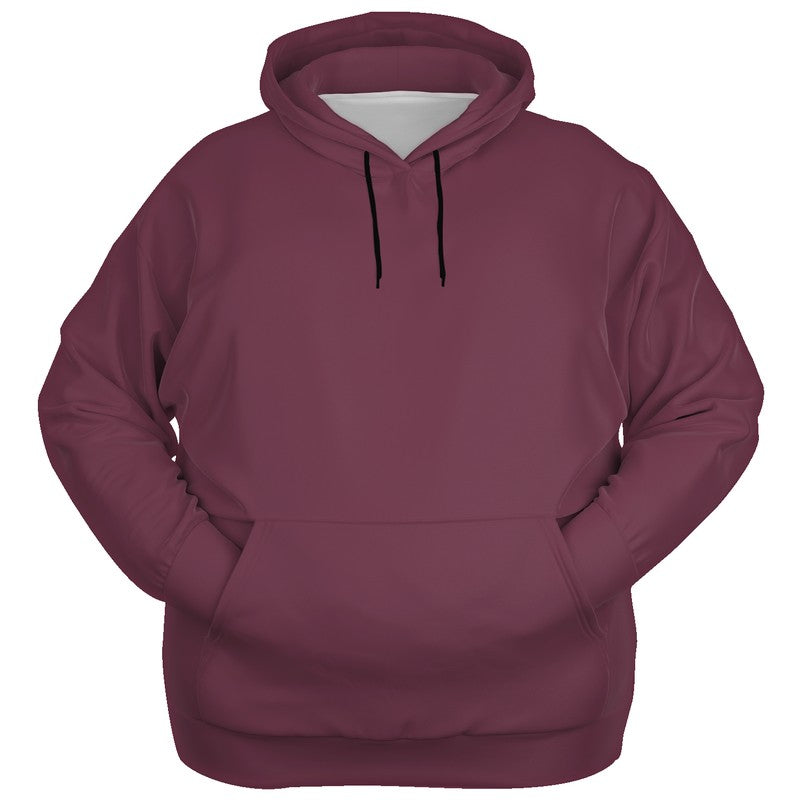 Medium-Dark Fully-Muted Pink Hoodie PLUS (PI-FM-MD) - Ghost Front PLUS
