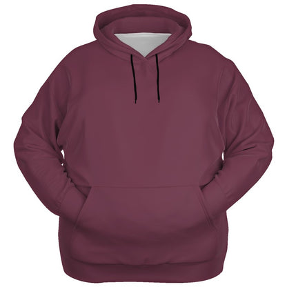 Medium-Dark Fully-Muted Pink Hoodie PLUS (PI-FM-MD) - Ghost Front PLUS