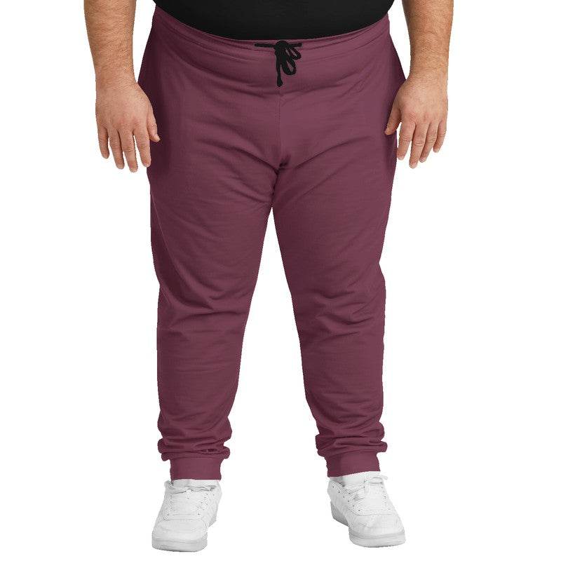 Medium-Dark Fully-Muted Pink Joggers PLUS (PI-FM-MD) - Man Front PLUS