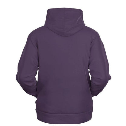 Medium-Dark Fully-Muted Purple Hoodie (MPU2-FM-MD) - Ghost Back