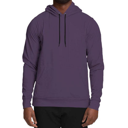 Medium-Dark Fully-Muted Purple Hoodie (MPU2-FM-MD) - Man Front