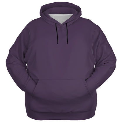 Medium-Dark Fully-Muted Purple Hoodie PLUS (MPU2-FM-MD) - Ghost Front PLUS