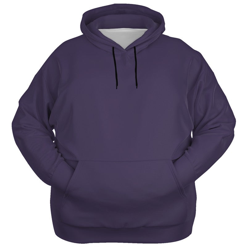 Medium-Dark Fully-Muted Purple Hoodie PLUS (PU-FM-MD) - Ghost Front PLUS