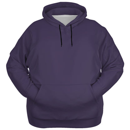 Medium-Dark Fully-Muted Purple Hoodie PLUS (PU-FM-MD) - Ghost Front PLUS