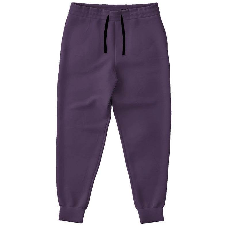 Medium-Dark Fully-Muted Purple Joggers (MPU2-FM-MD) - Front
