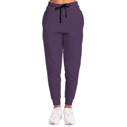 Medium-Dark Fully-Muted Purple Joggers (MPU2-FM-MD) - Woman Front