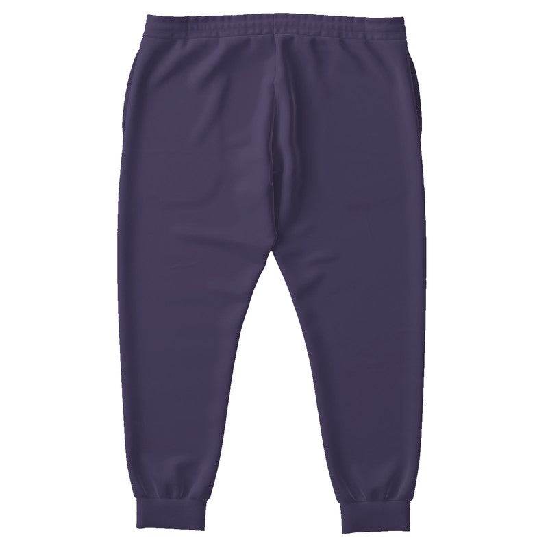 Medium-Dark Fully-Muted Purple Joggers PLUS (PU-FM-MD) - Back PLUS