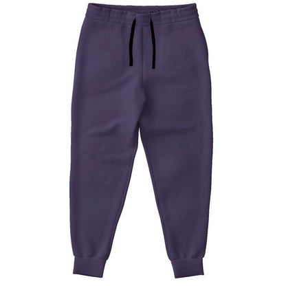 Medium-Dark Fully-Muted Purple Joggers (PU-FM-MD) - Front