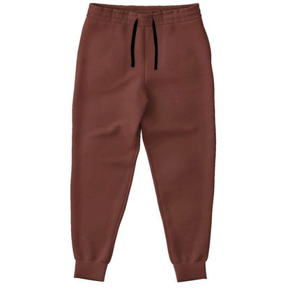 Medium-Dark Fully-Muted Red Joggers (R-FM-MD) - Front