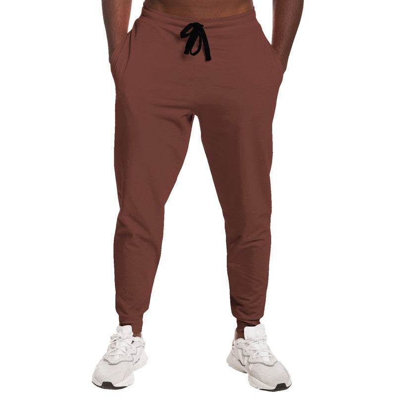Medium-Dark Fully-Muted Red Joggers (R-FM-MD) - Man Front