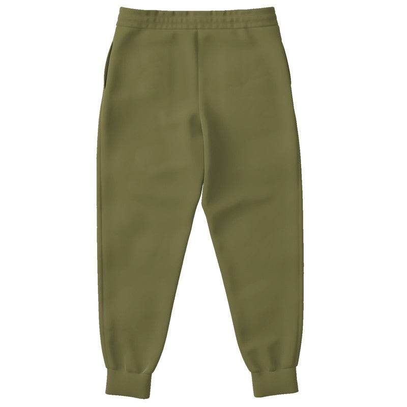 Medium-Dark Fully-Muted Yellow Joggers (LY2-FM-MD) - Back