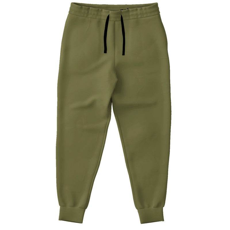 Medium-Dark Fully-Muted Yellow Joggers (LY2-FM-MD) - Front