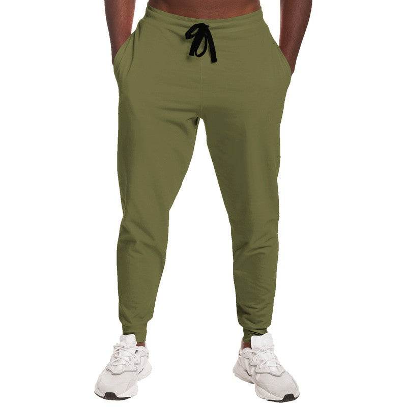Medium-Dark Fully-Muted Yellow Joggers (LY2-FM-MD) - Man Front