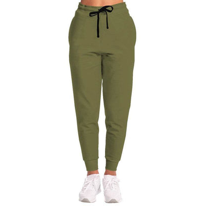 Medium-Dark Fully-Muted Yellow Joggers (LY2-FM-MD) - Woman Front