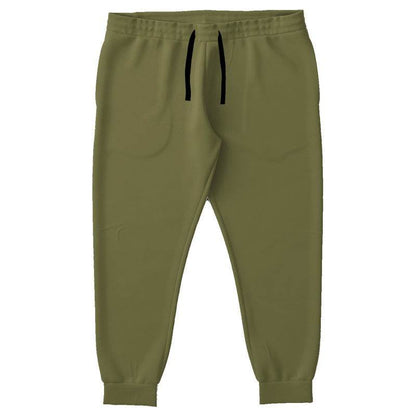 Medium-Dark Fully-Muted Yellow Joggers PLUS (LY2-FM-MD) - Front PLUS